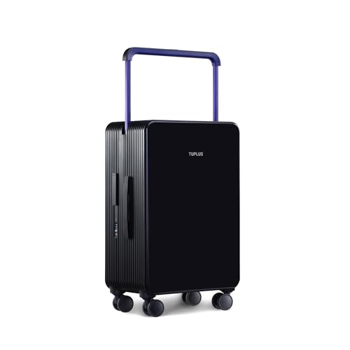 TUPLUS Koffer Trolley ABS Reisekoffer mit 4 Rollen Handgepäck Hartschale Rollkoffer Mittelgroß, Balance Serie(66,5cm-62L,Schwarz) TUPLUS Koffer Trolley ABS Reisekoffer mit 4 Rollen Handgepäck Hartschale Rollkoffer Mittelgroß, Balance Serie(66,5cm-62L,Schwarz) von TUPLUS