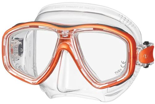 TUSA Freedom CEOS - Kleinvolumige Tauch- und Schorchel-Maske, orange TUSA Freedom CEOS - Kleinvolumige Tauch- und Schorchel-Maske, orange von TUSA