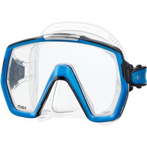 Tusa M1001 Freedom HD Scuba Diving Mask - Fish Tail Blue by Tusa Tusa M1001 Freedom HD Scuba Diving Mask - Fish Tail Blue by Tusa von TUSA