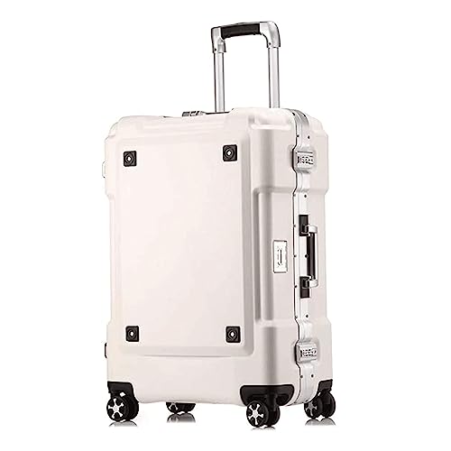 TUVTIWAA Handgepäck Erweiterbare Koffer Dickes Gepäck mit Zwei Rädern Großraum-Hartschalenkoffer mit Rädern Leichtes Handgepäck Leichtgewicht von TUVTIWAA