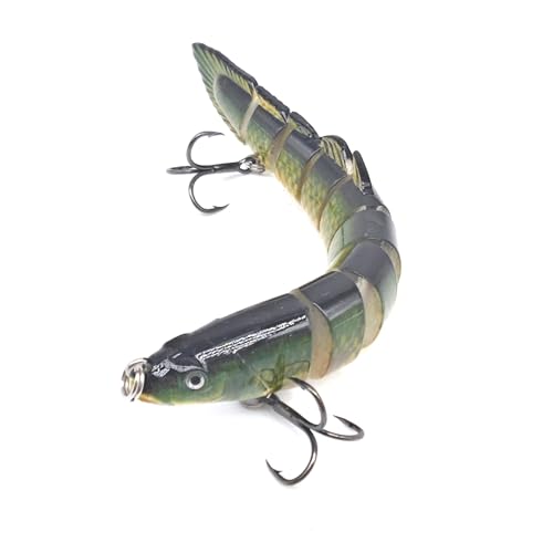 TUXIBIN Kunstköder, Multi-Joint Swing Schwimmköder, Angelköder, Bionische Schmerle, hechtköder, Barsch Zander B1-2 TUXIBIN Kunstköder, Multi-Joint Swing Schwimmköder, Angelköder, Bionische Schmerle, hechtköder, Barsch Zander B1-2 von TUXIBIN