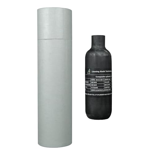 TUXING 4500Psi Pcp Air Tank 0.3L 18Cu in 300cc Carbon Fiber Frosted HPA Tank, Gas Cylinder, Paintball Hunting für PCP Air Rifle Gun Daystate und FX Thread M18 * 1.5 TUXING 4500Psi Pcp Air Tank 0.3L 18Cu in 300cc Carbon Fiber Frosted HPA Tank, Gas Cylinder, Paintball Hunting für PCP Air Rifle Gun Daystate und FX Thread M18 * 1.5 von TUXING