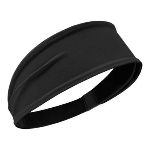 Sport-Stirnbänder, Schweißbänder für Damen und Herren, Yoga, Laufen, Radfahren, Tennis, Schweiß-Stirnbänder, elastisches Stirnband, breites Haarband von TWEW