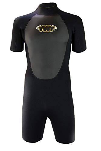 TWF Herren XT3 Kurzer Neoprenanzug, Schwarz, M TWF Herren XT3 Kurzer Neoprenanzug, Schwarz, M von TWF