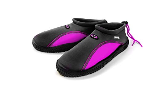 TWF Unisex-Jugendliche Snapper Wetshoes, Grau/Pink, EU31/UK13 TWF Unisex-Jugendliche Snapper Wetshoes, Grau/Pink, EU31/UK13 von TWF