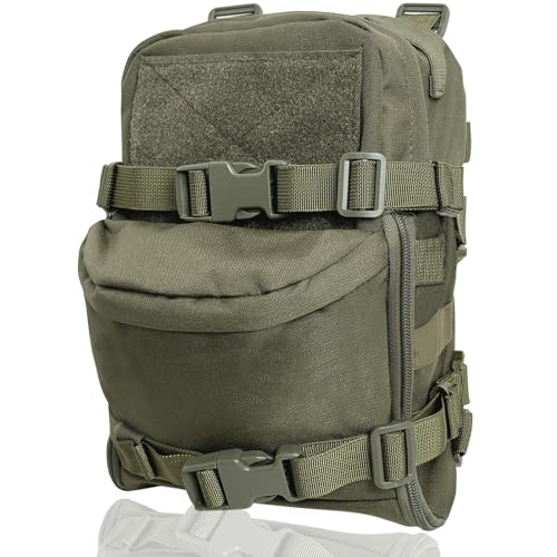 TWINFALCONS Taktische Trinkrucksack, Molle Rucksack 500D Nylon Trinkrucksack Tasche für 2L Trinkblase für Paintball Airsoft Wandern Reiten TWINFALCONS Taktische Trinkrucksack, Molle Rucksack 500D Nylon Trinkrucksack Tasche für 2L Trinkblase für Paintball Airsoft Wandern Reiten von TWINFALCONS