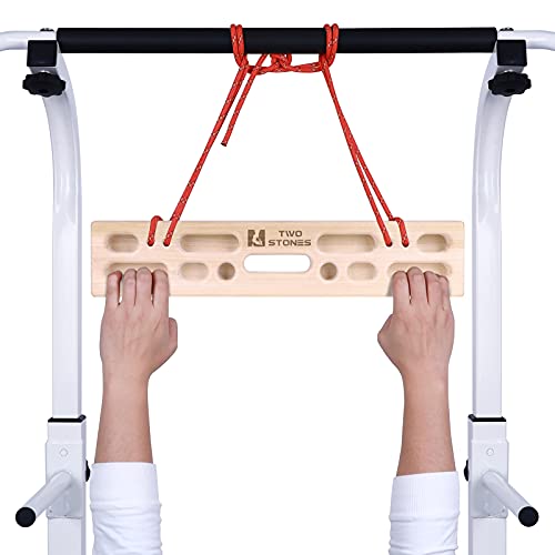TWO STONES Tragbares Hangboard Klettern | Kletterhangboard als Hangboard für Klettertraining Indoor und Outdoor TWO STONES Tragbares Hangboard Klettern | Kletterhangboard als Hangboard für Klettertraining Indoor und Outdoor von TWO STONES