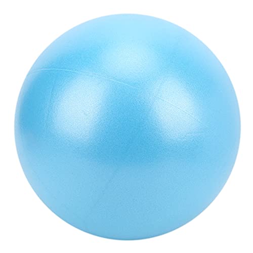 TYCIONG Gymnastikball – 25 cm Yoga-Ball für Training, Schwangerschaft, Stabilität – Anti-Burst-Pilates-Ball, Fitnessball für Büro, Zuhause, Fitnessstudio (Blau) von TYCIONG