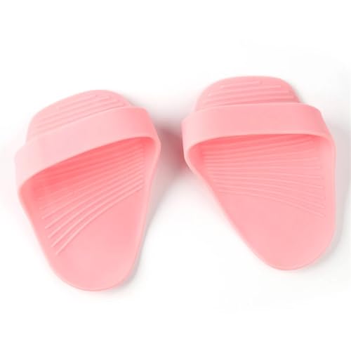 TYNXK Workout Grip Pads Fitness-Handschuh for Gewichtheben, Gewichtheben, Gummi-Griffpolster, Fitnessstudio, Workout, Hebegriffe, Powerlifting, Handflächenschutz Griffpolster(Pink) von TYNXK