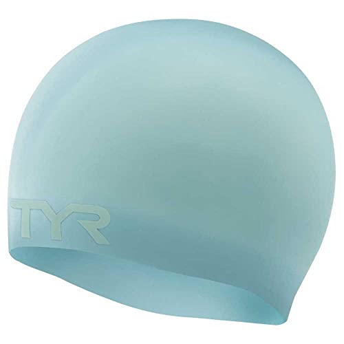 Stealth-X Badekappe f r Erwachsene, faltenfrei, Silikon, Hellblau, Einheitsgr e Stealth-X Badekappe f r Erwachsene, faltenfrei, Silikon, Hellblau, Einheitsgr e von TYR