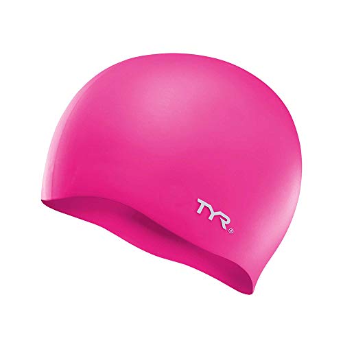 TYR Unisex-Adult Blend Wrinkle-Free Silicone Swim Cap (Floro Pink), All TYR Unisex-Adult Blend Wrinkle-Free Silicone Swim Cap (Floro Pink), All von TYR