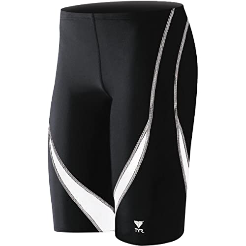 TYR Alliance Splice Jammer Badeanzug, Herren, schwarz/weiß, 32 TYR Alliance Splice Jammer Badeanzug, Herren, schwarz/weiß, 32 von TYR