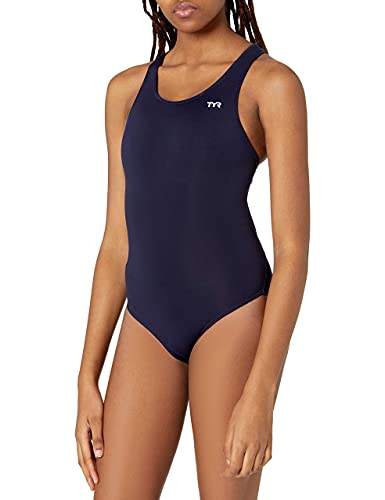 TYR Damen Badeanzug Durafast Elite Maxfit massivem Sport, Damen, Navy von TYR