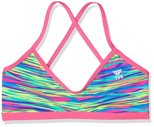TYR Damen Bonzai Trinity TOP Swim Suit, bleu/Multi, L TYR Damen Bonzai Trinity TOP Swim Suit, bleu/Multi, L von TYR