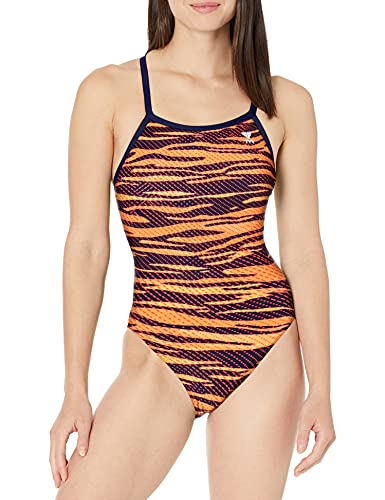 TYR Damen CRYPSIS Diamondfit Swim Suit, orange, 36 TYR Damen CRYPSIS Diamondfit Swim Suit, orange, 36 von TYR