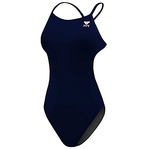 TYR Damen Durafast One Feststoffe, Damen, Navy TYR Damen Durafast One Feststoffe, Damen, Navy von TYR