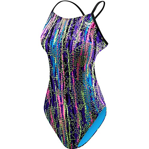 TYR Damen Hiromi CUTOUTFIT Swim Suit, Noir/Multi, 28 TYR Damen Hiromi CUTOUTFIT Swim Suit, Noir/Multi, 28 von TYR
