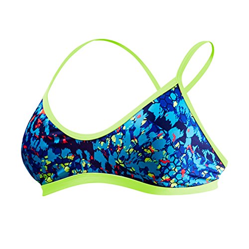 TYR Damen Oceania Valley TOP Swim Suit, bleu, S TYR Damen Oceania Valley TOP Swim Suit, bleu, S von TYR