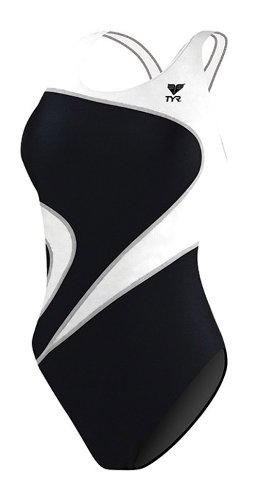 TYR Damen Schwimmanzug Alliance T Splice, black/white, 44, EMALIT7A06040 TYR Damen Schwimmanzug Alliance T Splice, black/white, 44, EMALIT7A06040 von TYR