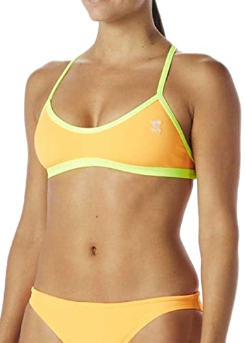TYR Damen Solids Crosscutfit TIEBACK WOB TOP Swim Suit, Rose, L TYR Damen Solids Crosscutfit TIEBACK WOB TOP Swim Suit, Rose, L von TYR