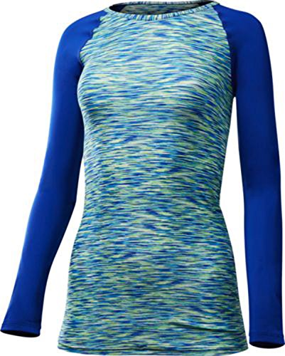 TYR Damen Sonoma Belize L/S Rashguard Langarm Rashguard S königsblau von TYR