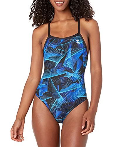TYR Damen Swim Suit AXIS Diamondfit, bleu, 34, DAX7A TYR Damen Swim Suit AXIS Diamondfit, bleu, 34, DAX7A von TYR