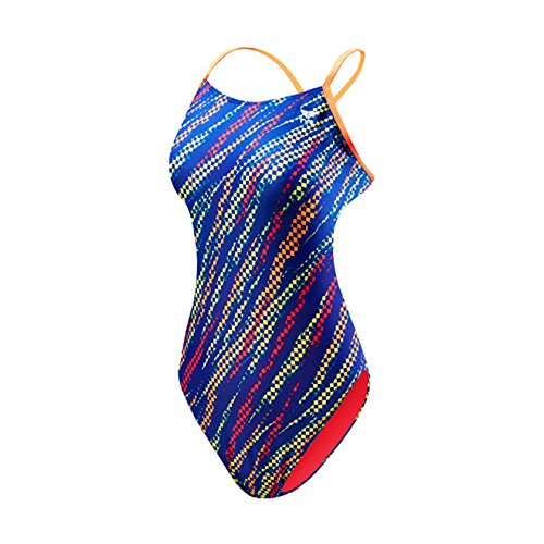 TYR Damen Swim Suit Sassari CUTOUTFIT, royal/Jaune, 30, CAS7A TYR Damen Swim Suit Sassari CUTOUTFIT, royal/Jaune, 30, CAS7A von TYR