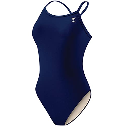 TYR Damen Tyreco Solid Diamondback Badeanzug von TYR