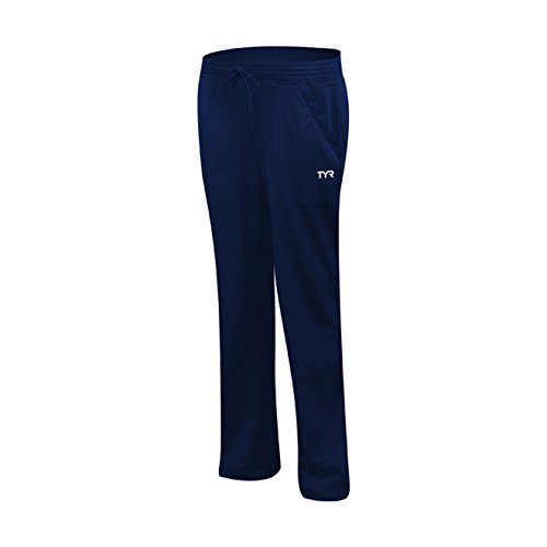 TYR Damen WARM UP Pants Aufwärmhose, Navy, XXS von TYR