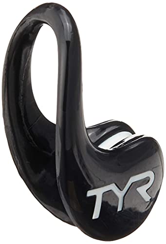 TYR Ergo Swim Nasenklammer für Erwachsene, Unisex, Schwarz, Größe M TYR Ergo Swim Nasenklammer für Erwachsene, Unisex, Schwarz, Größe M von TYR