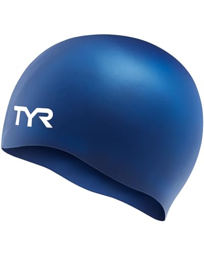 TYR Bonnet de Bain Navy Badekappe, Marineblau, one Size TYR Bonnet de Bain Navy Badekappe, Marineblau, one Size von TYR