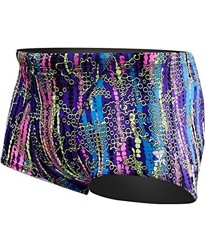 TYR Hiromi All Over Trunk Herren Badehose, S Mehrfarbig TYR Hiromi All Over Trunk Herren Badehose, S Mehrfarbig von TYR