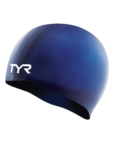 TYR LCS408ALL faltenfreie Silikon-Badekappe NVY/WHT All TYR LCS408ALL faltenfreie Silikon-Badekappe NVY/WHT All von TYR