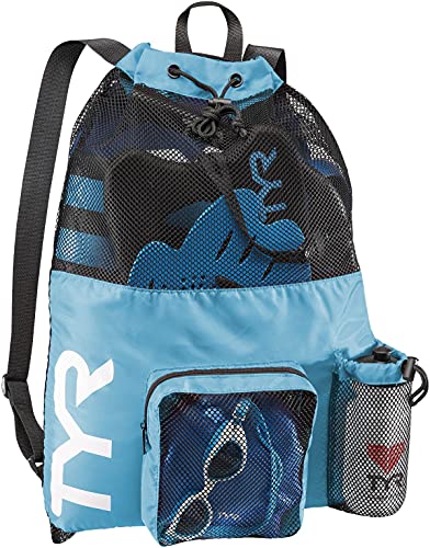 TYR Unisex Stor mesh mor sac natation, Blau - blau, 20 l EU TYR Unisex Stor mesh mor sac natation, Blau - blau, 20 l EU von TYR