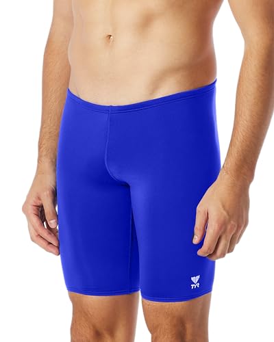 TYR Sport Herren Badeanzug Solid Durafast Jammer, Herren, königsblau, 30 von TYR