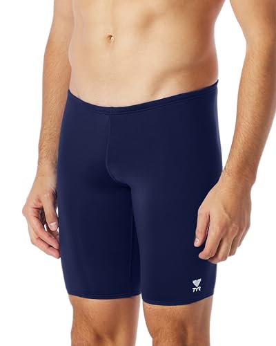 TYR Sport Herren Solid Durafast Jammer Badeanzug, Herren, Durafast One Solid Jammer, Navy, 34 TYR Sport Herren Solid Durafast Jammer Badeanzug, Herren, Durafast One Solid Jammer, Navy, 34 von TYR