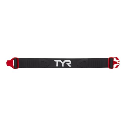 TYR Training Strap Rallye-Trainingsgurt, schwarz/rot, Einheitsgröße TYR Training Strap Rallye-Trainingsgurt, schwarz/rot, Einheitsgröße von TYR
