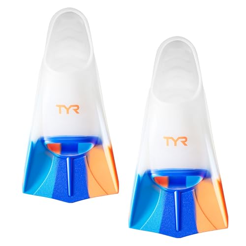 TYR Stryker Silikonflosse, durchsichtig, L TYR Stryker Silikonflosse, durchsichtig, L von TYR