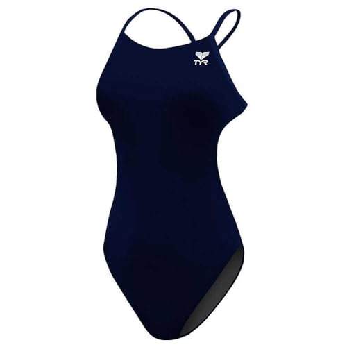 TYR TFDUS7A40136 Solid Cutoutfit Badeanzug Navy 36 TYR TFDUS7A40136 Solid Cutoutfit Badeanzug Navy 36 von TYR
