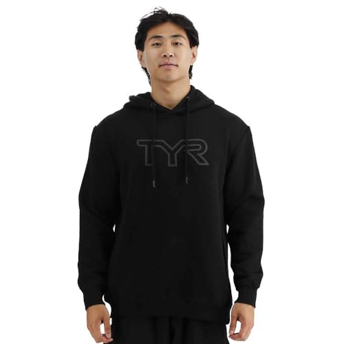 TYR UHOMC3A1XL Biglogo Unisexhoodie Black XL von TYR