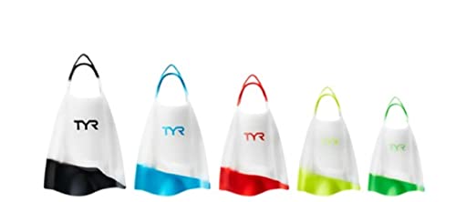 TYR Unisex-Erwachsene Hydroblade Fins Schuhe, farblos, XX-Large von TYR