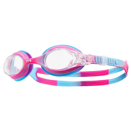 TYR Youth Tie Dye Swimple Goggles, Pink/Blue TYR Youth Tie Dye Swimple Goggles, Pink/Blue von TYR
