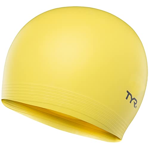 Tyr Adulte Unisexe SOLID Bonnet de bain Latex, Yellow, Einheitsgröße Tyr Adulte Unisexe SOLID Bonnet de bain Latex, Yellow, Einheitsgröße von TYR