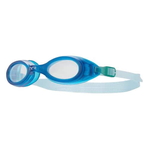 Tyr Aqua Blaze Solid Junior Swimming Goggles One Size von TYR