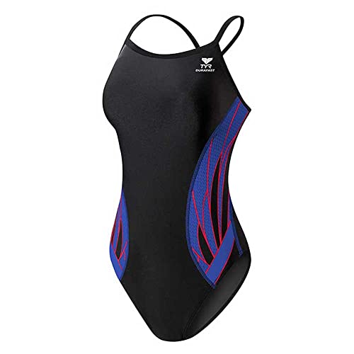 Tyr Diamondfit Badeanzug Monogram Allover Splice Damen L bunt - Noir/bleu/rouge Tyr Diamondfit Badeanzug Monogram Allover Splice Damen L bunt - Noir/bleu/rouge von TYR
