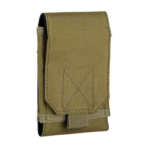 TacFirst Molle Magazintasche T098 SGL Single mag Pouch 8x14cm verschließbar Holster (Oliv) von TacFirst