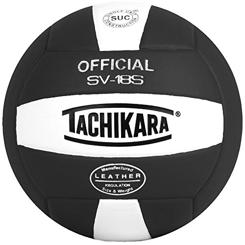 Tachikara Volleyball aus Verbundwerkstoff in Institutions-Qualität, Schwarz-Weiß Tachikara Volleyball aus Verbundwerkstoff in Institutions-Qualität, Schwarz-Weiß von Tachikara