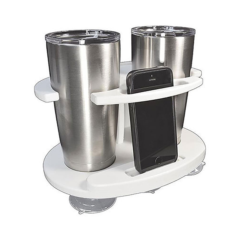 Taco Metals Double Drink Holder Silber Taco Metals Double Drink Holder Silber von Taco Metals