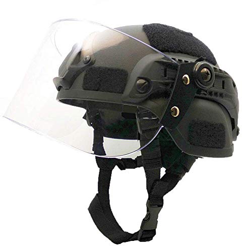 Airsoft Mich 2000 Quick Helm mit NVG Halterung und Schutzbrille. Airsoft Mich 2000 Quick Helm mit NVG Halterung und Schutzbrille. von Tactical Area