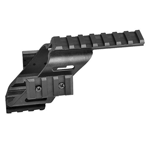 Tactical Area Universal Pistol Scope Sight Laser Light Halterung mit Quad 7/8"Weaver & Picatinny-Schiene für G17 CS-Spiele von Tactical Area